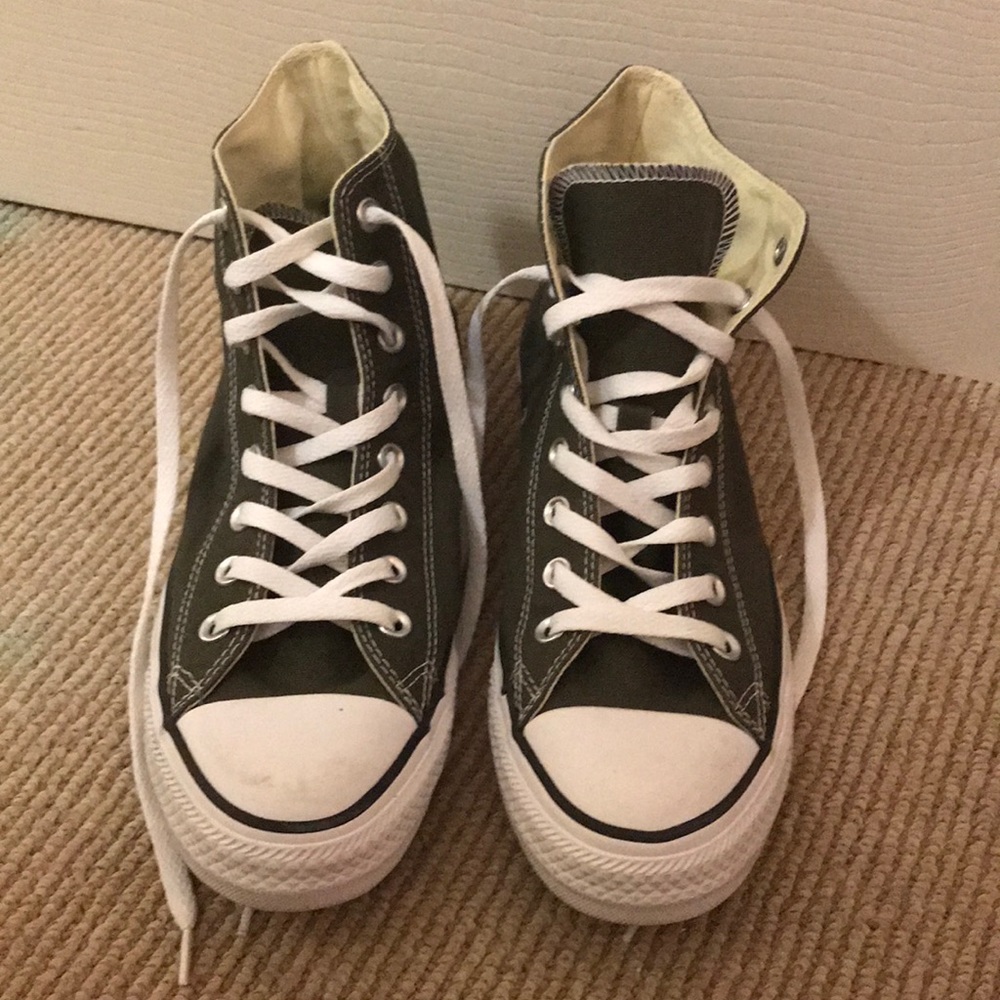 Converse Hightop Olive Green